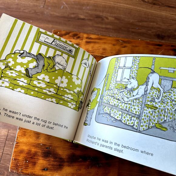 Vintage 1975 Is Milton Missing? Hardcover Book - Picture 7 of 9